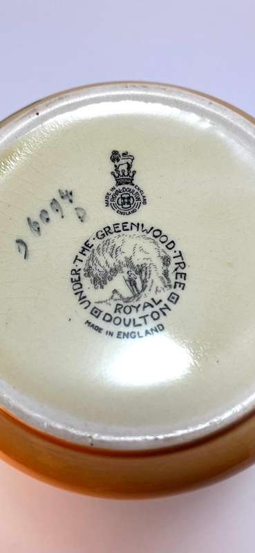 Royal Doulton "Under The Greenwood Tree"  Friar Tuck Jug | D6094 | Robin Hood Series
