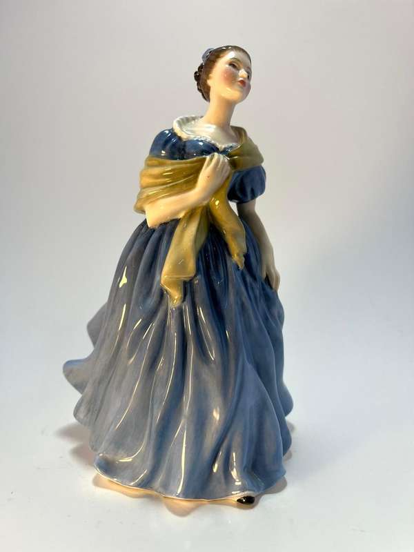 Royal Doulton Figurine  "Adrienne" | HN2304 | c.1963 | Floral Detail