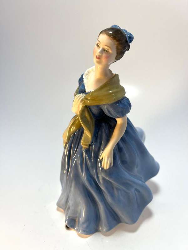Royal Doulton Figurine  "Adrienne" | HN2304 | c.1963 | Floral Detail