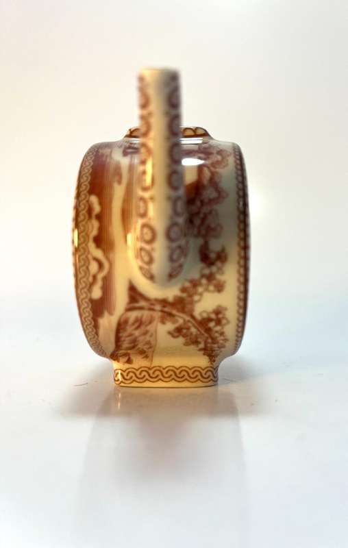 Vintage Staffordshire style Pottery Milk Jug  Farmland Scene