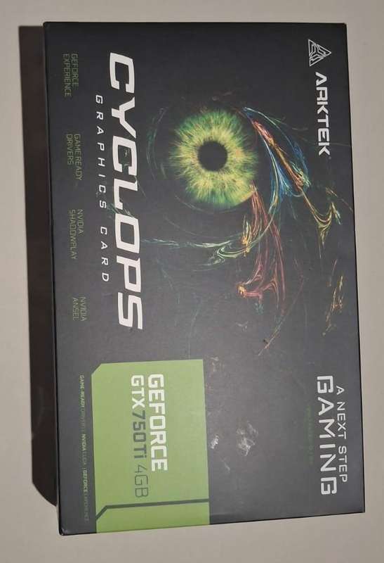 Arktek Nvidia GT750Ti 4GB GDDR5 128-bit HDMI / DVI / VGA Graphics Card