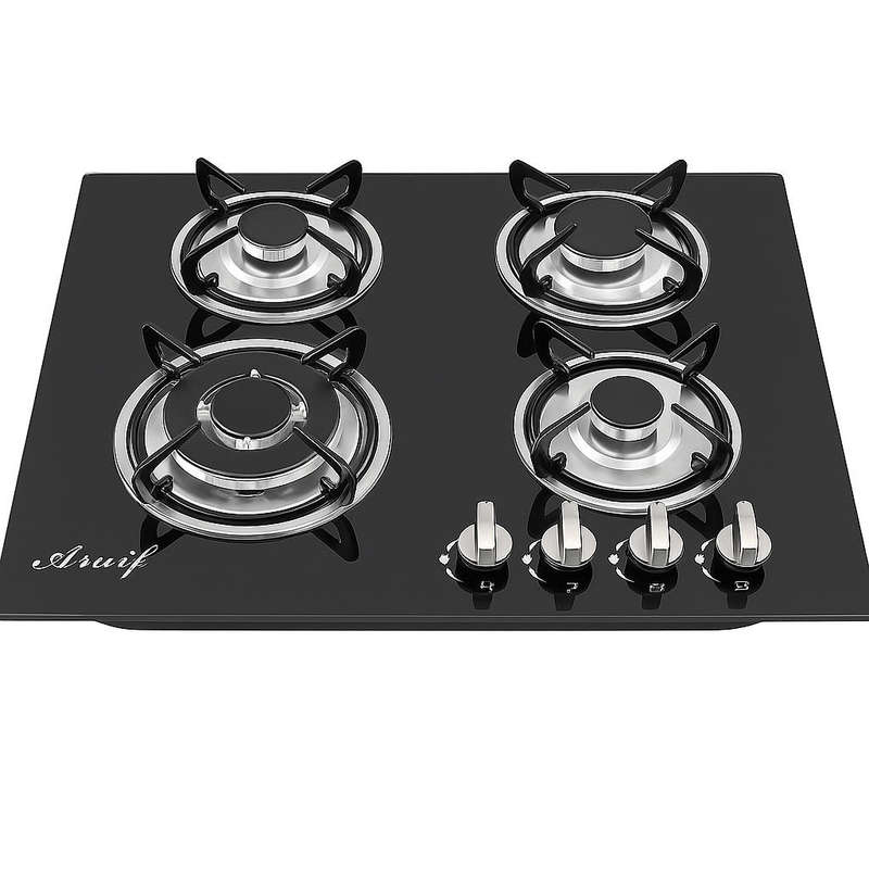 Aruif On Counter 4 Plate Gas Burner Stove