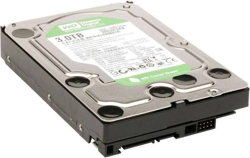 Western Digital (WD Green) 3TB 3.5" Internal Hard Drive