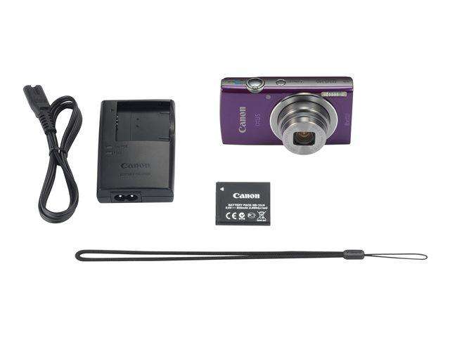 Canon Digital IXUS 145 Ultra Slim Compact Digital Camera (Purple)