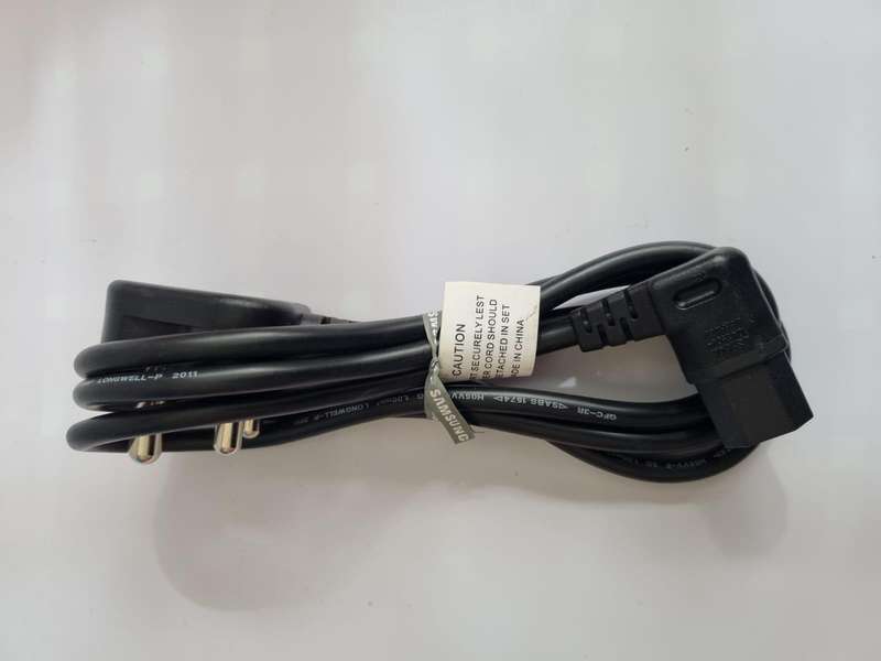 Computer/Kettle Power Cord L-Shape 1.5m