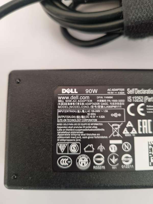Dell 90W Big Pin Charger (OEM)