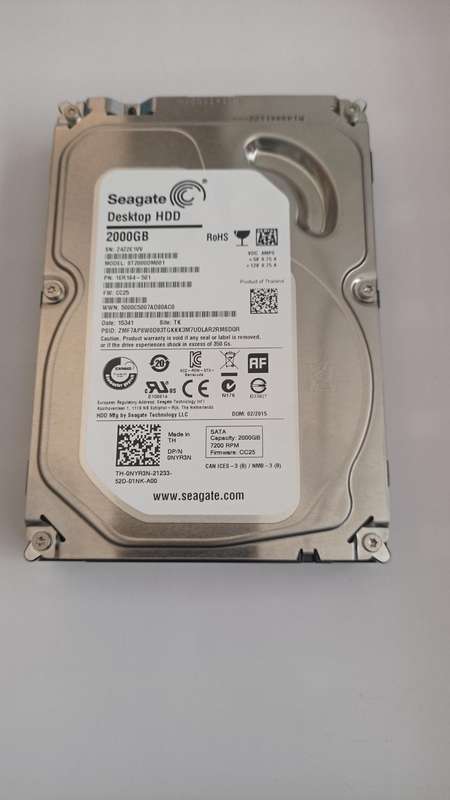 Seagate Desktop HDD 2TB 3.5" Internal Hard Drive
