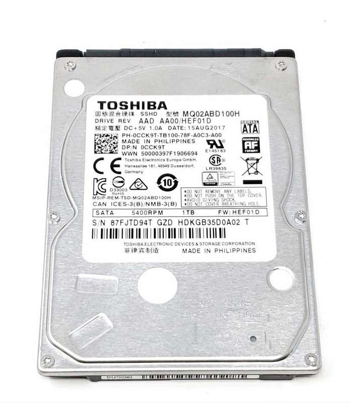 Toshiba 1TB 2.5" Internal Hard Drive