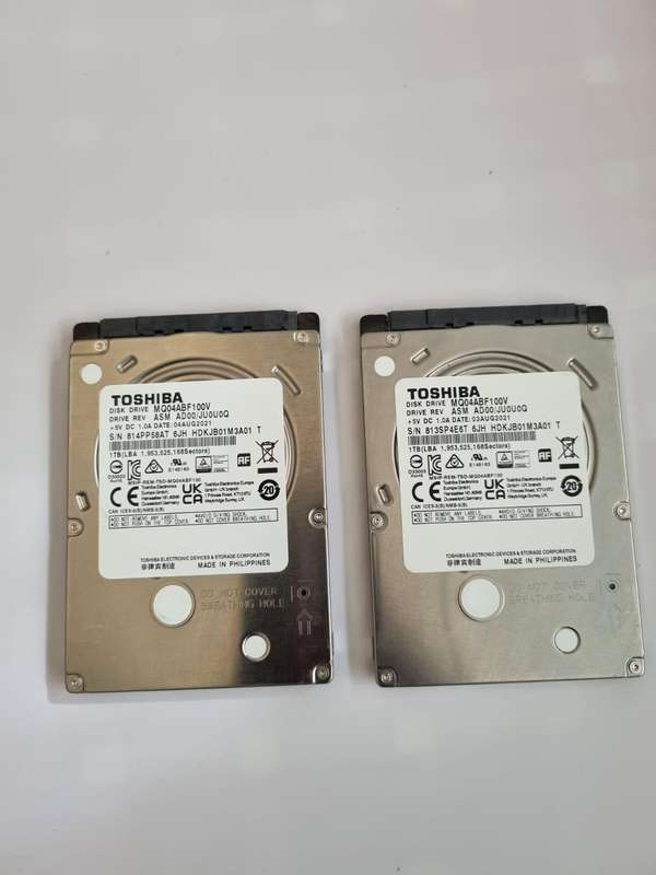 Toshiba 1TB 2.5" Thin Internal Hard Drive