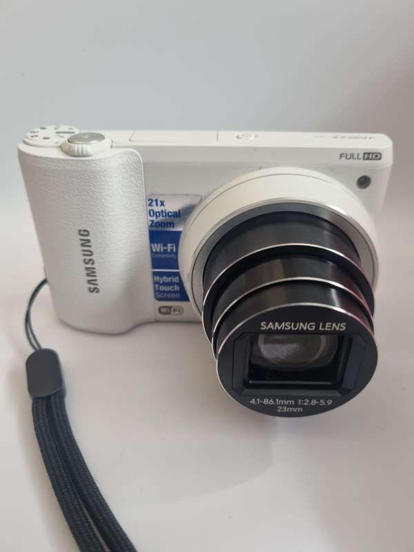Samsung WB800F 16.3MP CMOS Smart WiFi Digital Camera with 21x Optical Zoom & 3.0" Touch Screen