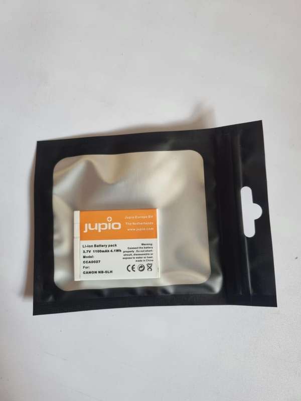 Jupio 1100mAh Battery for Canon NB-6LH