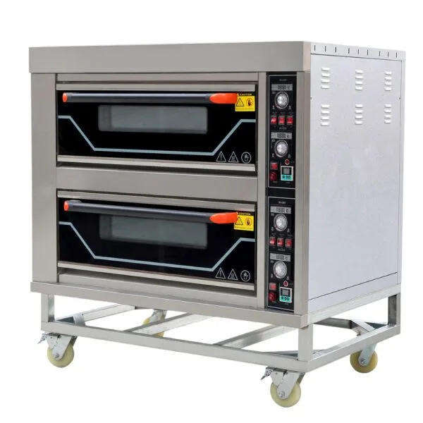 2 Deck 4 Tray Electric Oven