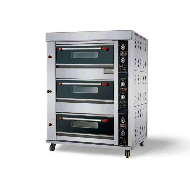 3 Deck 6 Tray Electric Oven