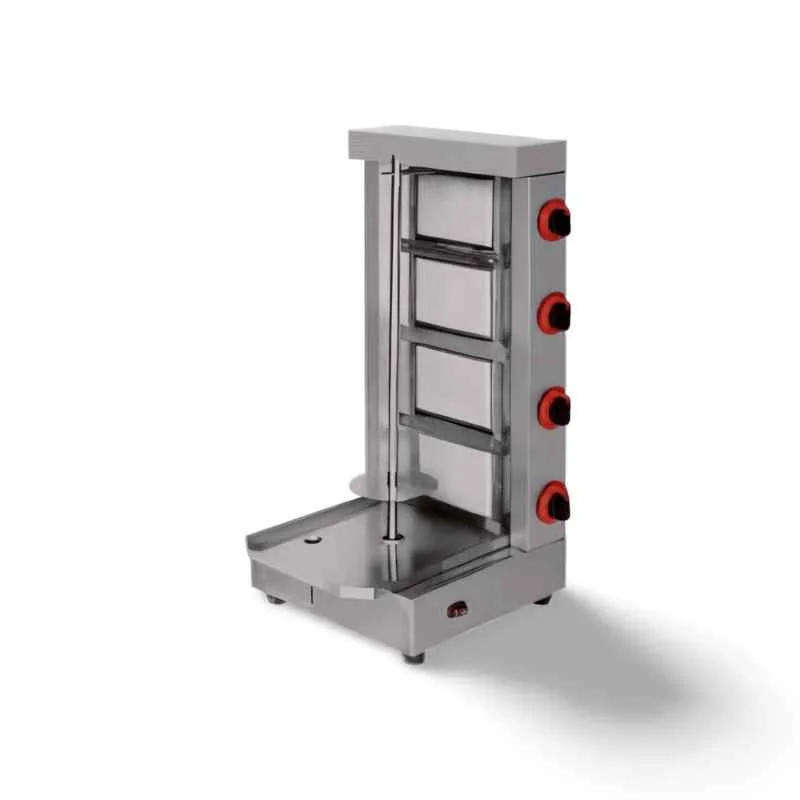 4 BURNER GAS SHAWARMA MACHINE