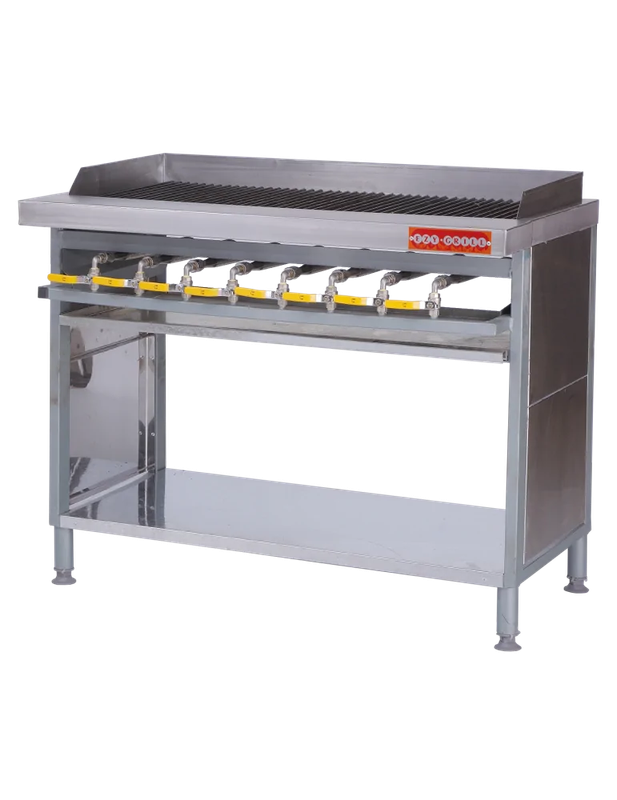8 BURNER GAS GRILLER COMMERCIAL