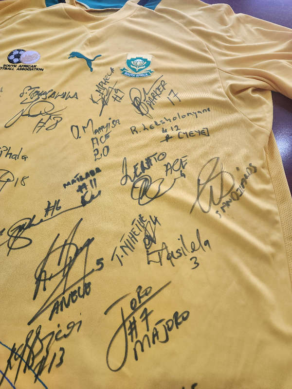 Bafana Bafana Signed Orignal Jersey