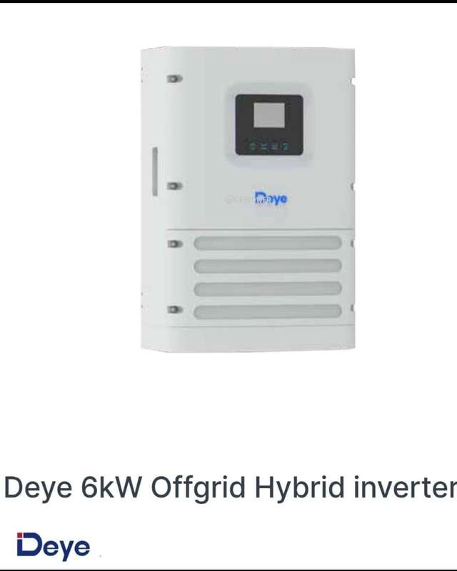 DEYE 6KW Single Phase Off-Grid InverterSUN-6K-OG01LP1-EU-AM2