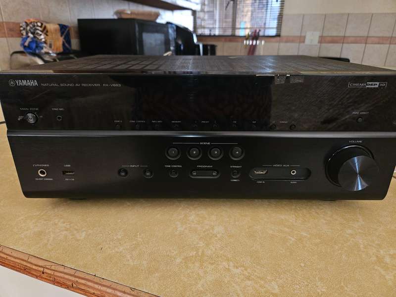 Yamaha RX system with speakers