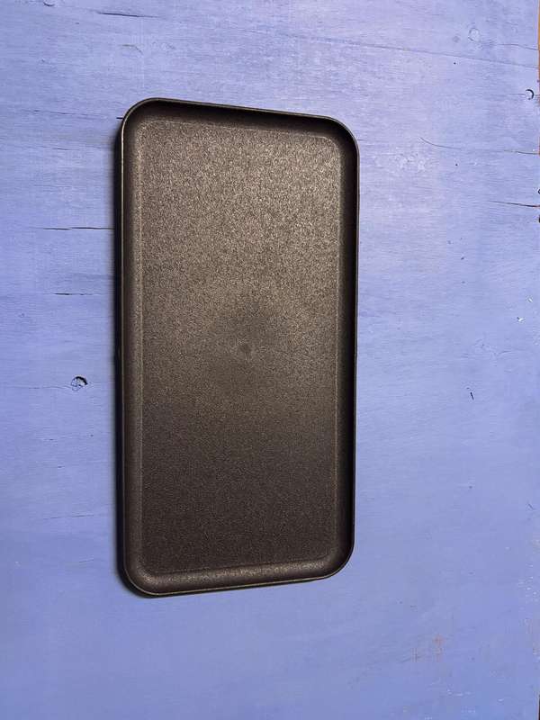 TUFF TRAY RECTANGULAR UTILITY BLACK 308MM BY 155MM