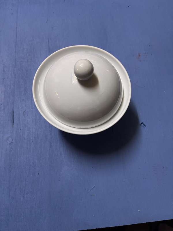 PRIMA - WHITE - SOUP BOWL WITH LID - 33CL (12)