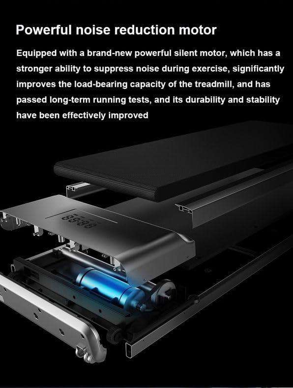 SPORTINO  Walkingpad Portable Treadmill Bluetooth with Fitness App Compatibility and handlebar RUN!