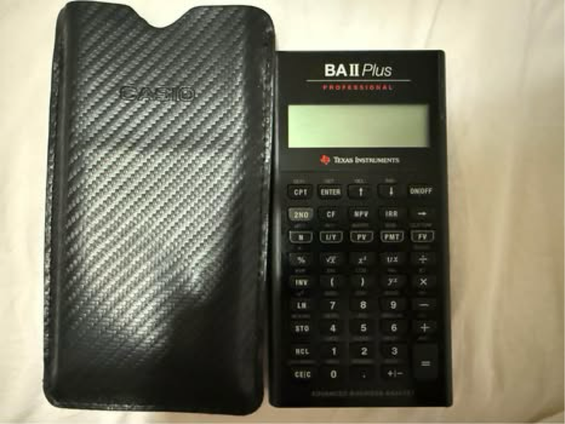 Texas Instruments BA II Plus Professional financial calculator