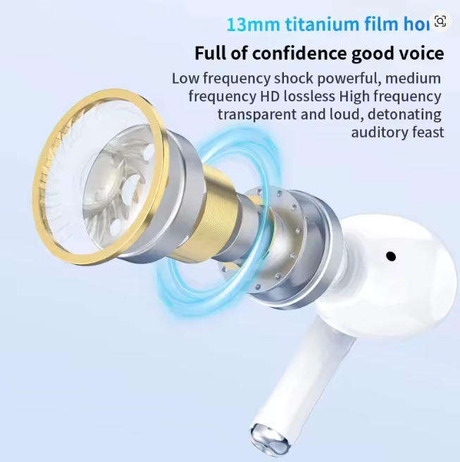 2025 Air Pro True Wireless Earphones  Noise Canceling, Long Battery & Crystal Sound