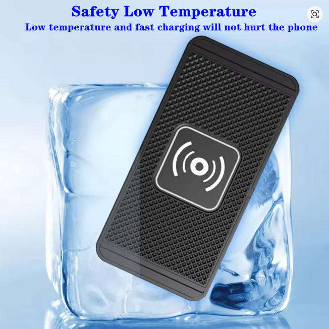 Fast Wireless Car & Desk Charger  Compatible with iPhone 15/14 Pro Max, Samsung S23, Xiaomi & Huawe