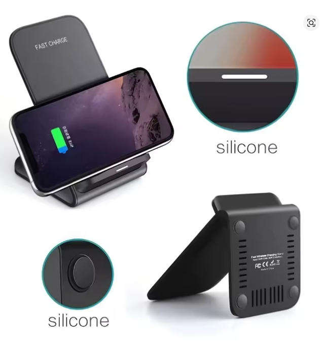100W Fast Wireless Charging Stand  For iPhone, Samsung & Xiaomi Devices