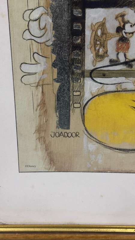 Micky Mouse Joadoor Print