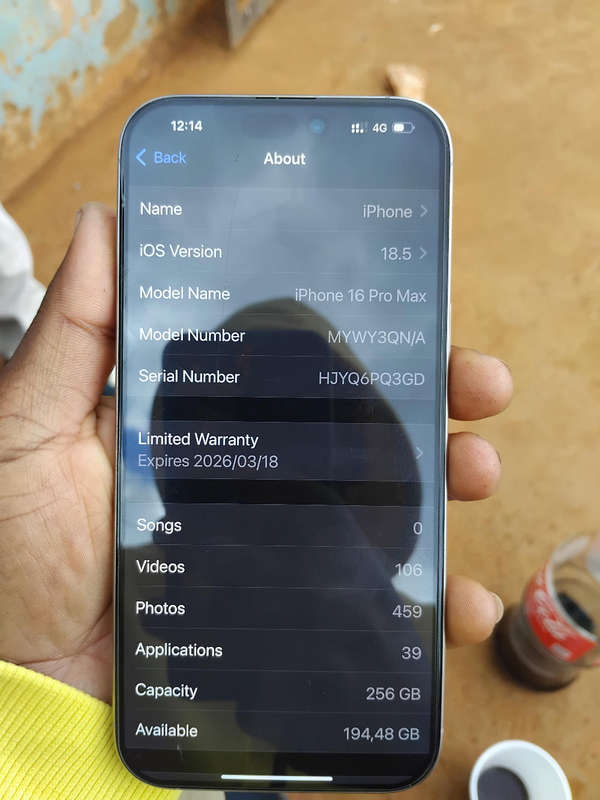 IPhone 16 pro max