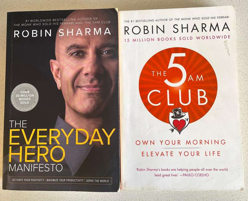 Robin Sharma Book Bundle - The Everyday Hero Manifesto & The 5AM Club