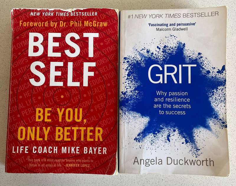 Best Self & Grit Book Bundle - Personal Growth & Success Tools