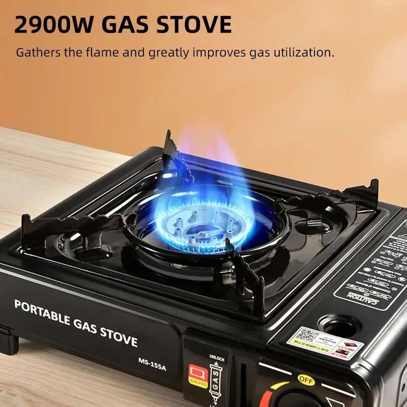 Combo Portable Gas Stove + Butane Gas
