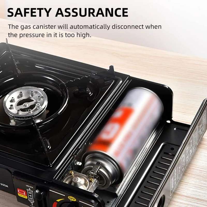 Combo Portable Gas Stove + Butane Gas