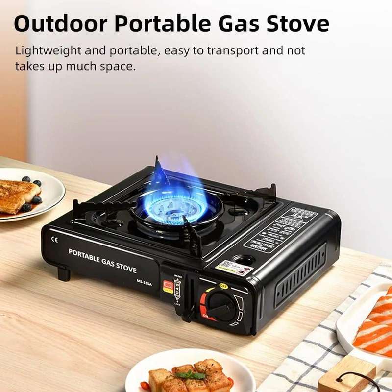 Combo Portable Gas Stove + Butane Gas
