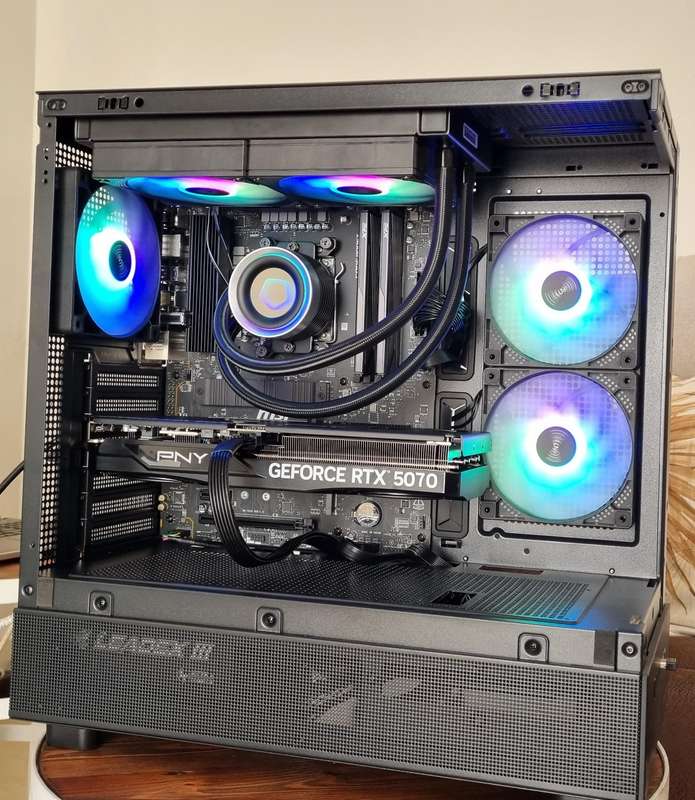 Project Aidra | TidyPC | Custom Gaming PC | 9700X | RTX 5070 | 32GB