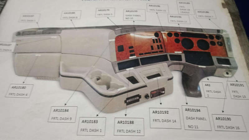 Freightliner Argosy Dashboard Parts