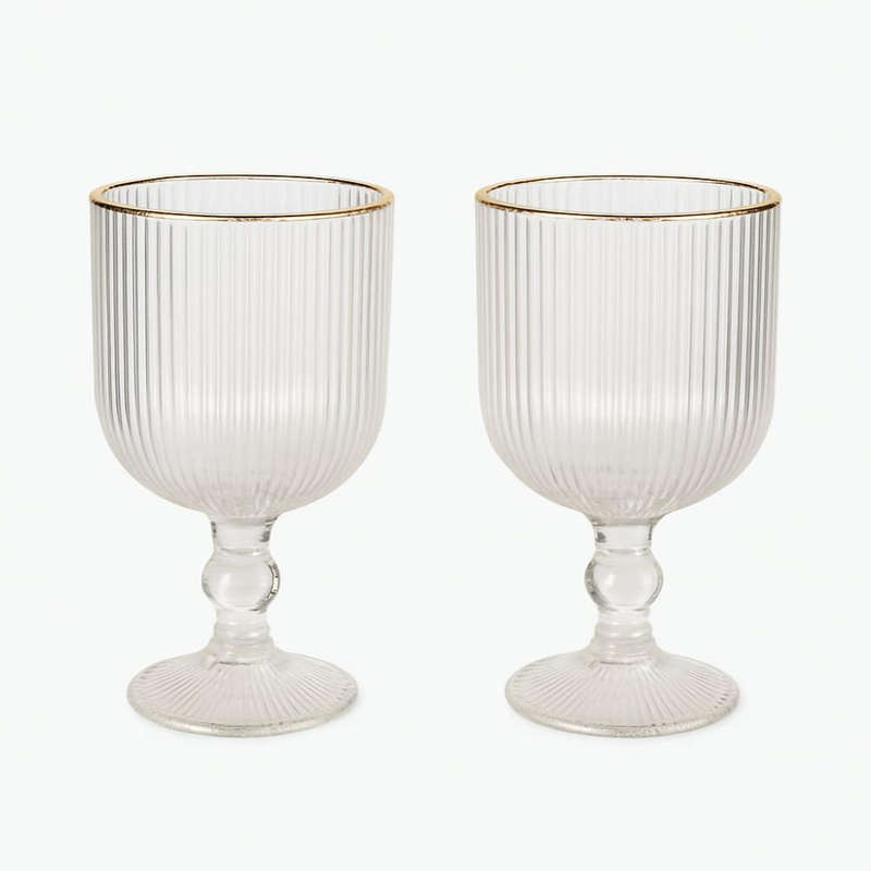 Top Rim Wine Glass set of 6
