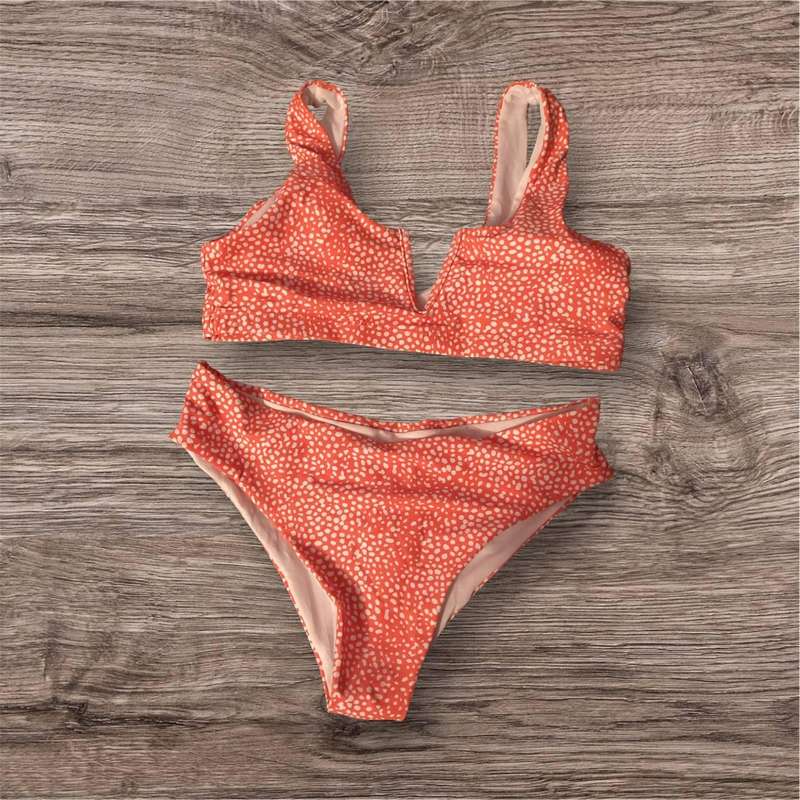 Orange Swimming Wear