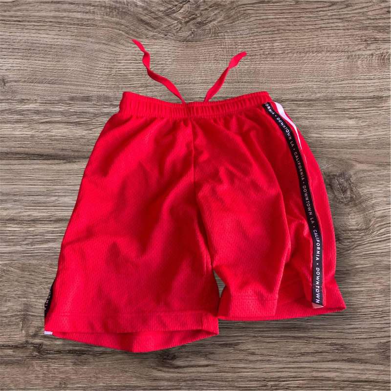 Red shorts