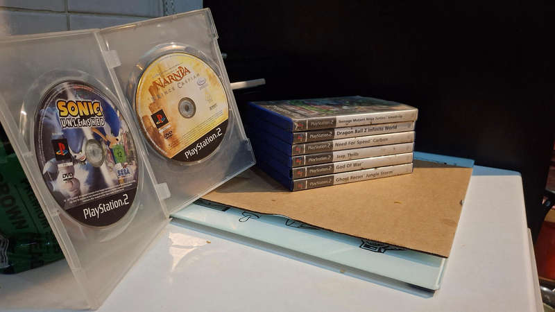 PS2 OG Video Games, Disk drives