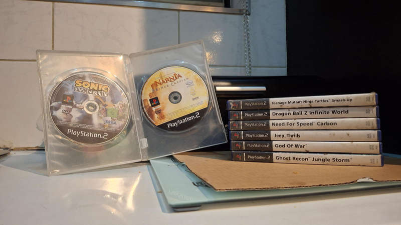 PS2 OG Video Games, Disk drives
