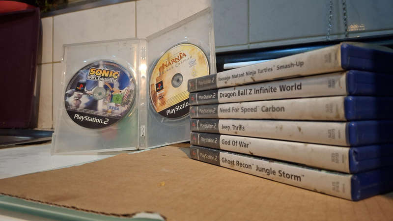PS2 OG Video Games, Disk drives