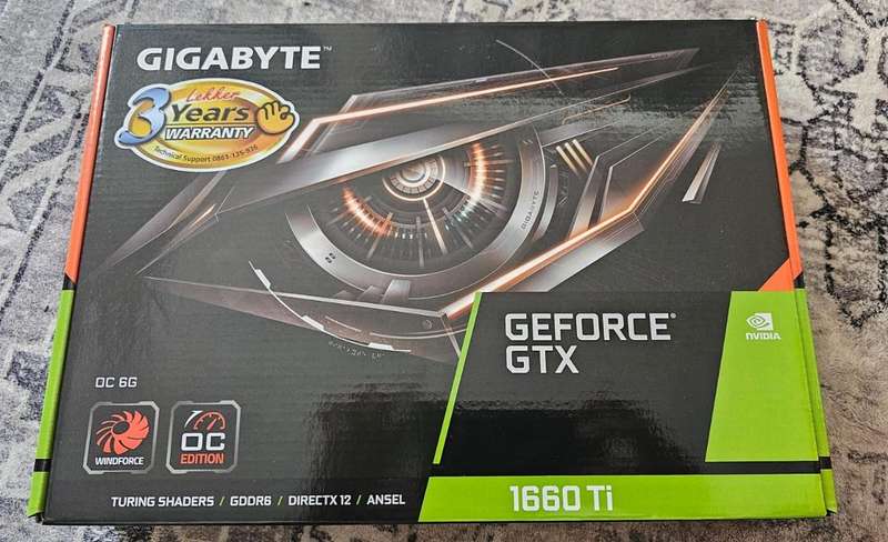Gigabyte GeForce GTX 1660 Ti OC 6G GDDR6