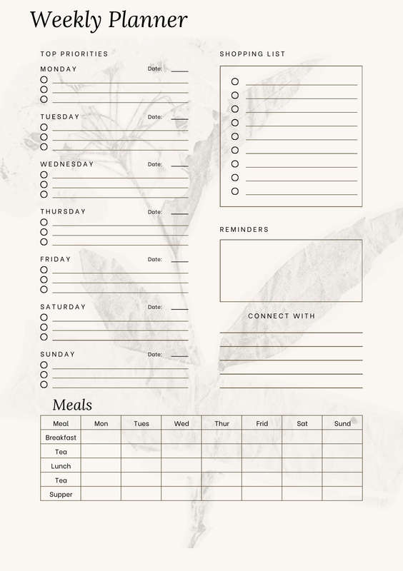 The Oh So Happy Bullet Journal Planner