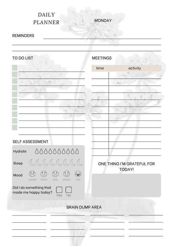The Oh So Happy Bullet Journal Planner