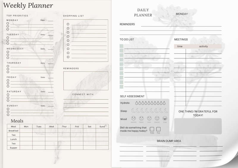 The Oh So Happy Bullet Journal Planner