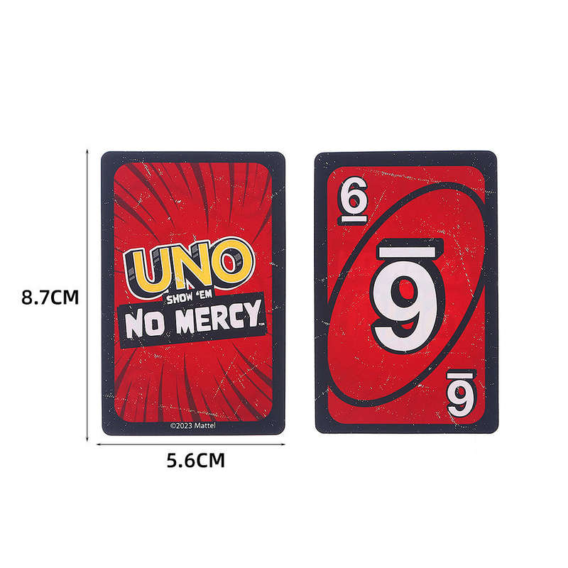Uno Show 'Em No Mercy Card Game For Kids, Adults and Family Night