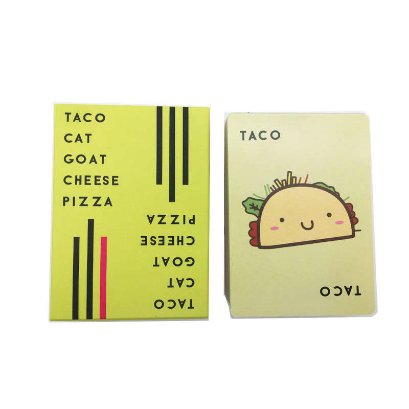Taco Cat Goat Cheese Pizza - Card Game
